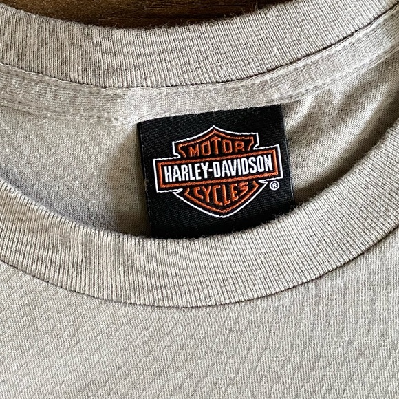 Harley Davidson Freedom Machines Gray Graphic Tee Size M - Picture 2 of 5